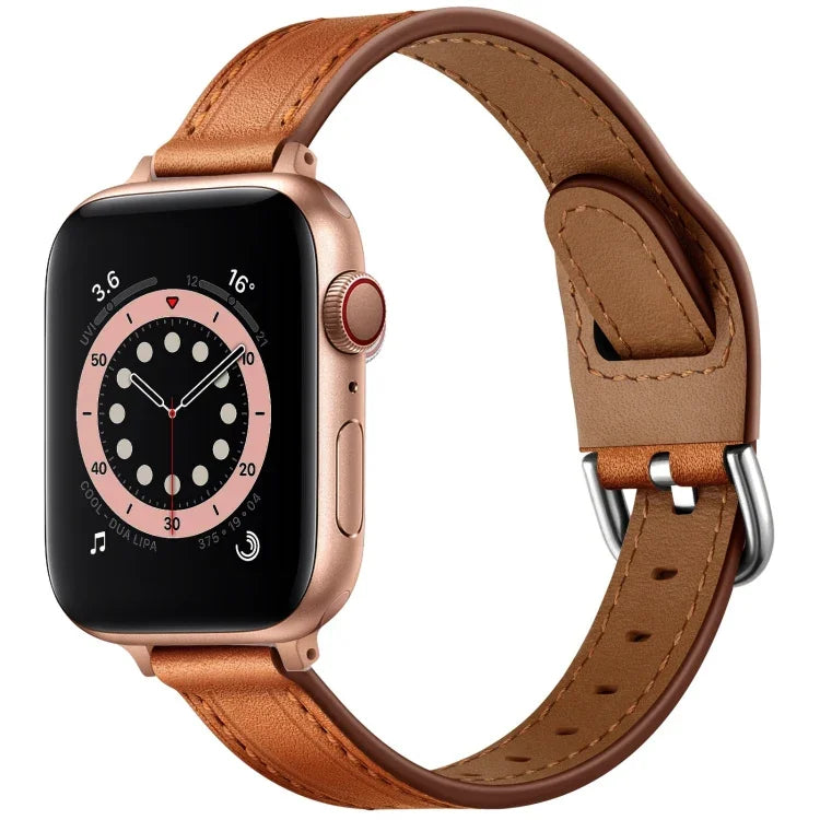 Damen-Armband aus Leder im Sternenhimmel-Design für Apple Watch Series 7 (41 mm), 6, SE, 5, 4 (40 mm), 3, 2, 1 (38 mm), 7 (45 mm), 6, SE, 5, 4 (44 mm) und 3, 2, 1 (42 mm).