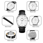 SKMEI 1801 Herren Freizeit Kalender Quarz Armbanduhr