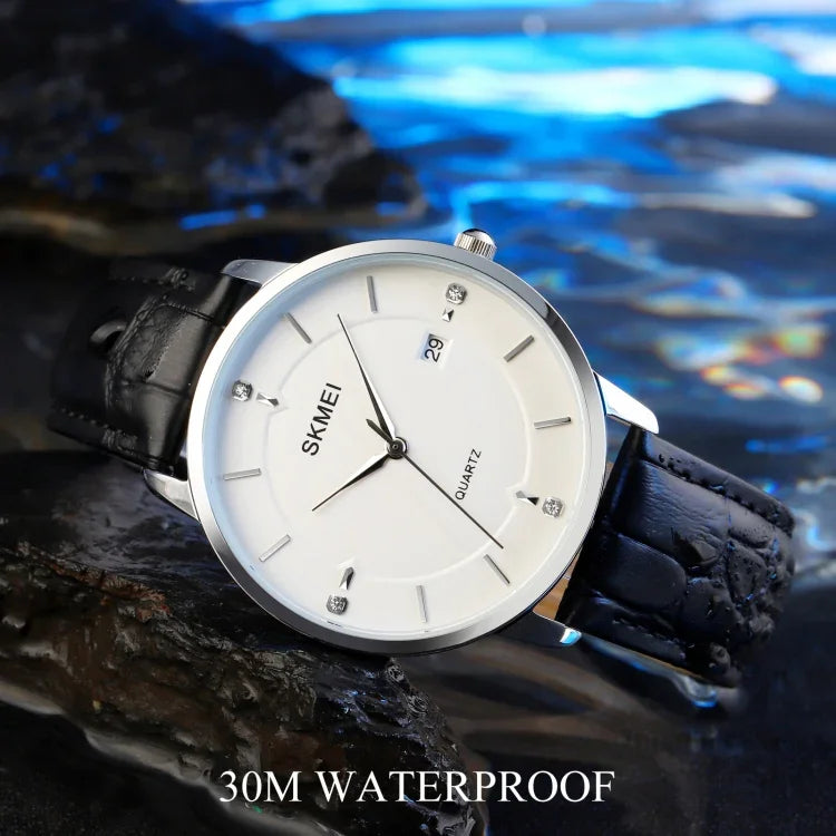 SKMEI 1801 Herren Freizeit Kalender Quarz Armbanduhr