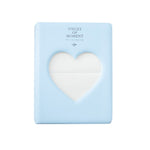 Hohle Herz 64 Taschen Fotobuch Album Namenskartenhalter für Fujifilm Instax Mini 8 /7s /70 /25 /50s /90, Hohle Herz 64 Taschen Himmelblau, Hohle Herz 64 Taschen Hellmint, Hohle Herz 64 Taschen Pink, Hohle Herz 64 Taschen Helllila