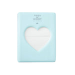 Hohle Herz 64 Taschen Fotobuch Album Namenskartenhalter für Fujifilm Instax Mini 8 /7s /70 /25 /50s /90, Hohle Herz 64 Taschen Himmelblau, Hohle Herz 64 Taschen Hellmint, Hohle Herz 64 Taschen Pink, Hohle Herz 64 Taschen Helllila
