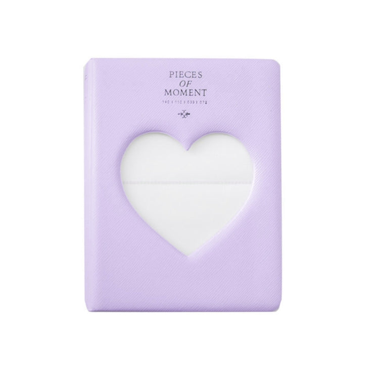 Hohle Herz 64 Taschen Fotobuch Album Namenskartenhalter für Fujifilm Instax Mini 8 /7s /70 /25 /50s /90, Hohle Herz 64 Taschen Himmelblau, Hohle Herz 64 Taschen Hellmint, Hohle Herz 64 Taschen Pink, Hohle Herz 64 Taschen Helllila
