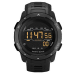 NORTH EDGE Mars Herren Leuchtende Digitale Wasserdichte Smart Sportuhr, unterstützt Wecker & Countdown & Sportmodus