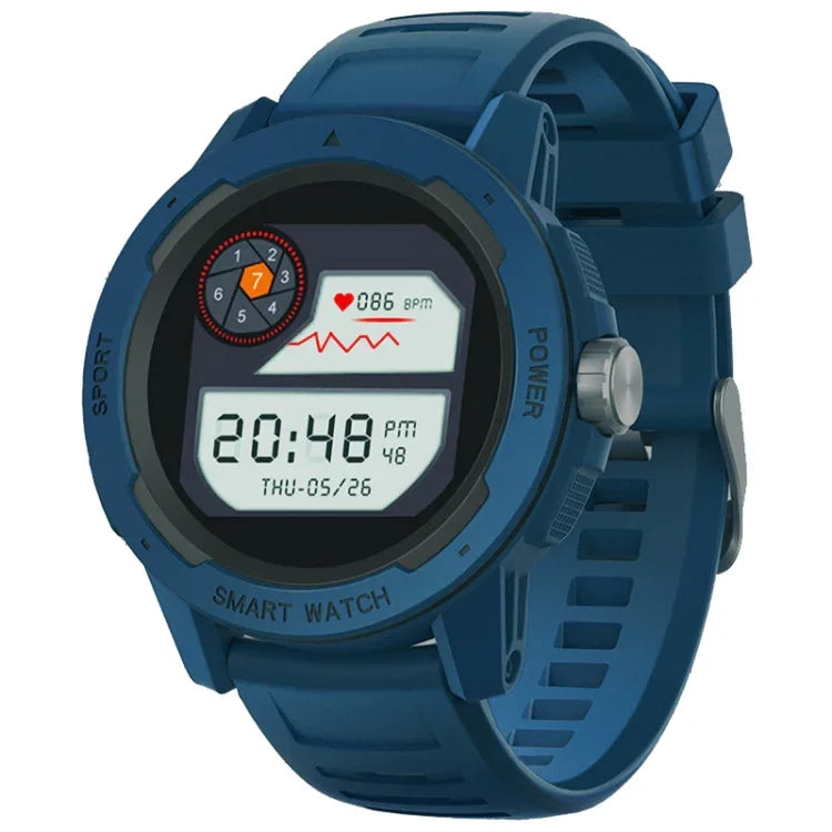NORTH EDGE Mars 2 1,4 Zoll Full-Touchscreen Outdoor-Sport-Bluetooth-Smartwatch, unterstützt Herzfrequenz-/Schlaf-/Blutdruck-/Blutsauerstoffüberwachung & Fernbedienungskamera & 7 Sportmodi