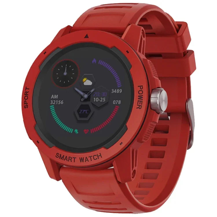 NORTH EDGE Mars 2 1,4 Zoll Full-Touchscreen Outdoor-Sport-Bluetooth-Smartwatch, unterstützt Herzfrequenz-/Schlaf-/Blutdruck-/Blutsauerstoffüberwachung & Fernbedienungskamera & 7 Sportmodi