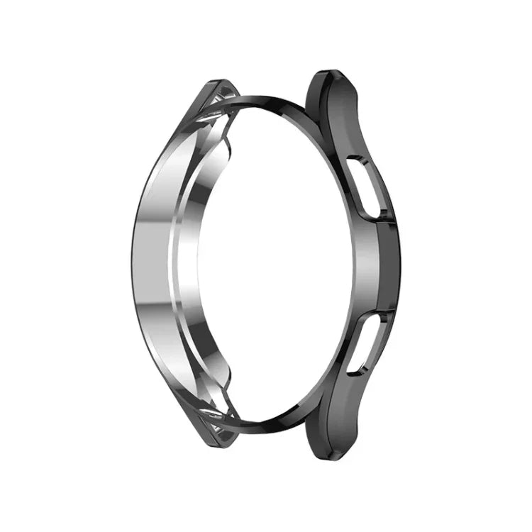 Galvanisiertes hohles Halbpaket-TPU-Schutzgehäuse, für Samsung Galaxy Watch4 Classic 42mm, für Samsung Galaxy Watch4 Classic 46mm