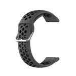 Zweifarbiges Silikon-Ersatzarmband für Samsung Galaxy Watch4 Classic 46 mm