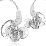 QKZ AK6 3,5mm In-Ear Kabelgebundene Subwoofer-Sportkopfhörer, Kabellänge: ca. 1,2m, 1 Stk., 1 Paar