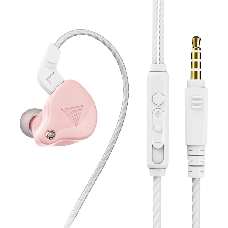 QKZ AK6-X 3,5mm In-Ear Kabelgebundene Subwoofer-Sportkopfhörer mit Mikrofon, Kabellänge: ca. 1,2m, 1 Stk.