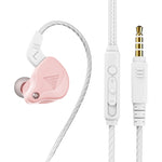 QKZ AK6-X 3,5mm In-Ear Kabelgebundene Subwoofer-Sportkopfhörer mit Mikrofon, Kabellänge: ca. 1,2m, 1 Stk.