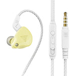 QKZ AK6-X 3,5mm In-Ear Kabelgebundene Subwoofer-Sportkopfhörer mit Mikrofon, Kabellänge: ca. 1,2m, 1 Stk.