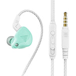 QKZ AK6-X 3,5mm In-Ear Kabelgebundene Subwoofer-Sportkopfhörer mit Mikrofon, Kabellänge: ca. 1,2m, 1 Stk.