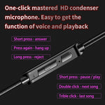 QKZ AK6-X 3,5mm In-Ear Kabelgebundene Subwoofer-Sportkopfhörer mit Mikrofon, Kabellänge: ca. 1,2m, 1 Stk.