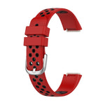 Two-color Silicone Replacement Strap Watchband, For Fitbit Luxe