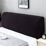 Kopfteilbezug aus Polarfleece, elastisch, voll abdeckend, 120cm, 150cm, 180cm, 200cm, 220cm