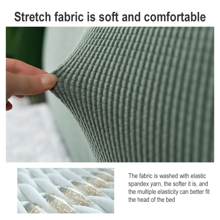 Kopfteilbezug aus Polarfleece, elastisch, voll abdeckend, 120cm, 150cm, 180cm, 200cm, 220cm