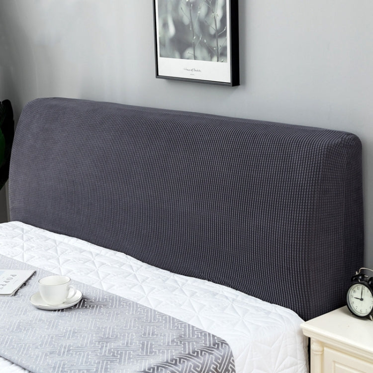 Kopfteilbezug aus Polarfleece, elastisch, voll abdeckend, 120cm, 150cm, 180cm, 200cm, 220cm