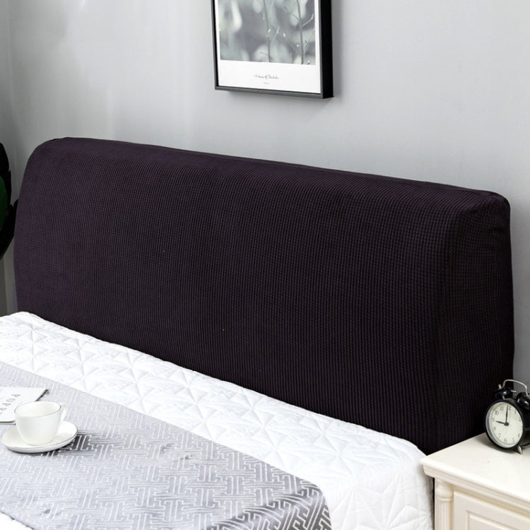 Kopfteilbezug aus Polarfleece, elastisch, voll abdeckend, 120cm, 150cm, 180cm, 200cm, 220cm