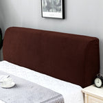 Kopfteilbezug aus Polarfleece, elastisch, voll abdeckend, 120cm, 150cm, 180cm, 200cm, 220cm