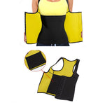 U-Ausschnitt Weste mit Brust-Korsett, Taillenformer, Gewichtsverlust, M, L, XXXL, XXXXL, XXXXXL