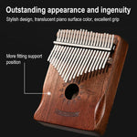 17-töniges Daumenklavier Kalimba aus Akazienholz (Musikinstrumente)