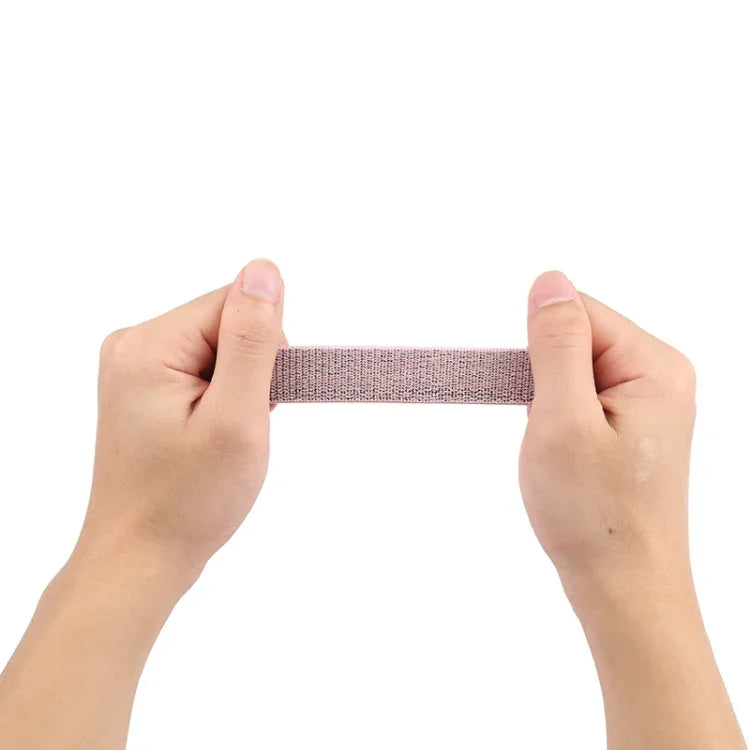 Nylon-Ersatzarmband mit einfacher Schlaufe, Größe: M 155 mm für Apple Watch Series 6 &amp; SE &amp; 5 &amp; 4 44 mm / 3 &amp; 2 &amp; 1 42 mm, M 155 mm 44 mm / 42 mm