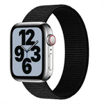 Nylon-Ersatzarmband mit einfacher Schlaufe, Größe: L 165 mm für Apple Watch Series 6 &amp; SE &amp; 5 &amp; 4 44 mm / 3 &amp; 2 &amp; 1 42 mm, L 165 mm 44 mm / 42 mm