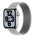 Nylon-Ersatzarmband mit einfacher Schlaufe, Größe: L 165 mm für Apple Watch Series 6 &amp; SE &amp; 5 &amp; 4 44 mm / 3 &amp; 2 &amp; 1 42 mm, L 165 mm 44 mm / 42 mm