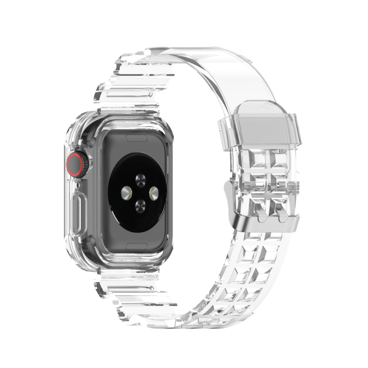 Integriertes Ersatzarmband aus Silikon für Apple Watch Series, 7 41mm / 6 & SE & 5 & 4 40mm / 3 & 2 & 1 38mm, 7 45mm / 6 & SE & 5 & 4 44mm / 3 & 2 & 1 42mm