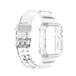 Integriertes Ersatzarmband aus Silikon für Apple Watch Series, 7 41mm / 6 & SE & 5 & 4 40mm / 3 & 2 & 1 38mm, 7 45mm / 6 & SE & 5 & 4 44mm / 3 & 2 & 1 42mm