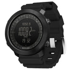 NORTH EDGE Multifunktionale Wasserdichte Outdoor-Sport-Smartwatch, Unterstützt Feuchtigkeitsmessung / Wettervorhersage / Geschwindigkeitsmessung, Silikonarmband