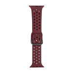 Silikon-Ersatzarmband für Apple Watch Series, 7 45mm / 6 & SE & 5 & 4 44mm / 3 & 2 & 1 42mm