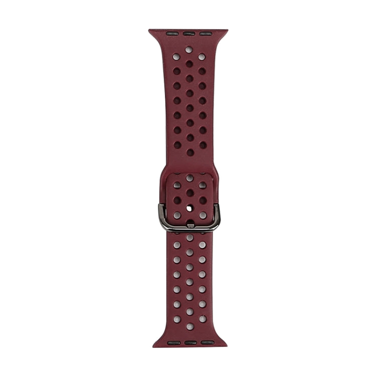 Silikon-Ersatzarmband für Apple Watch Series, 7 45mm / 6 & SE & 5 & 4 44mm / 3 & 2 & 1 42mm