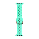Silikon-Ersatzarmband für Apple Watch Series, 7 45mm / 6 & SE & 5 & 4 44mm / 3 & 2 & 1 42mm