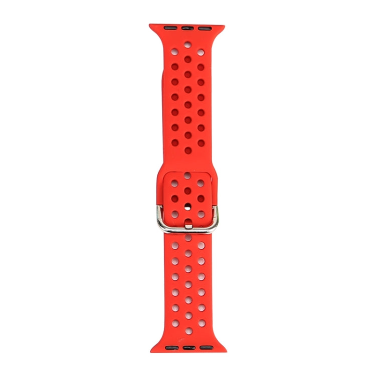 Silikon-Ersatzarmband für Apple Watch Series, 7 45mm / 6 & SE & 5 & 4 44mm / 3 & 2 & 1 42mm