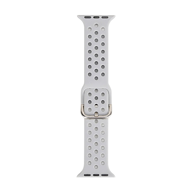 Silikon-Ersatzarmband für Apple Watch Series, 7 45mm / 6 & SE & 5 & 4 44mm / 3 & 2 & 1 42mm