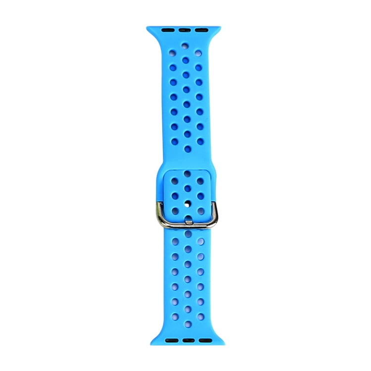 Silikon-Ersatzarmband für Apple Watch Series, 7 45mm / 6 & SE & 5 & 4 44mm / 3 & 2 & 1 42mm
