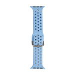Silikon-Ersatzarmband für Apple Watch Series, 7 45mm / 6 & SE & 5 & 4 44mm / 3 & 2 & 1 42mm
