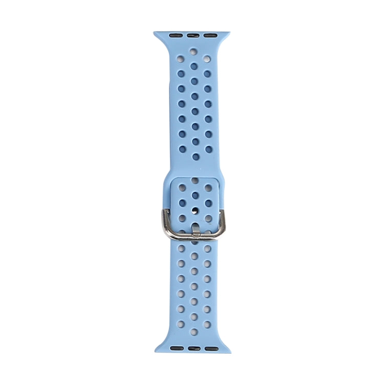 Silikon-Ersatzarmband für Apple Watch Series, 7 45mm / 6 & SE & 5 & 4 44mm / 3 & 2 & 1 42mm
