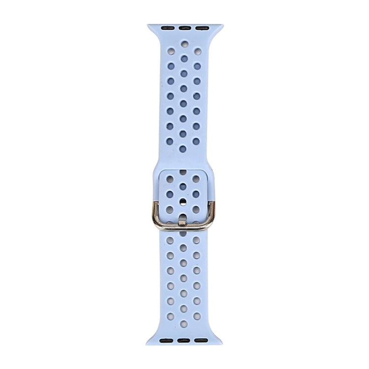Silikon-Ersatzarmband für Apple Watch Series, 7 45mm / 6 & SE & 5 & 4 44mm / 3 & 2 & 1 42mm