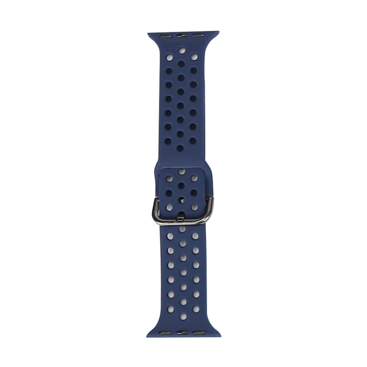 Silikon-Ersatzarmband für Apple Watch Series, 7 45mm / 6 & SE & 5 & 4 44mm / 3 & 2 & 1 42mm