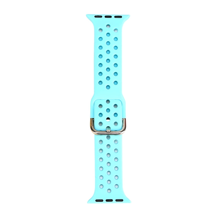 Silikon-Ersatzarmband für Apple Watch Series, 7 45mm / 6 & SE & 5 & 4 44mm / 3 & 2 & 1 42mm