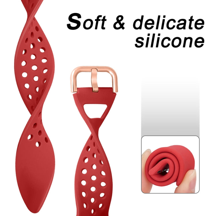 Silikon-Ersatzarmband für Apple Watch Series, 7 45mm / 6 & SE & 5 & 4 44mm / 3 & 2 & 1 42mm