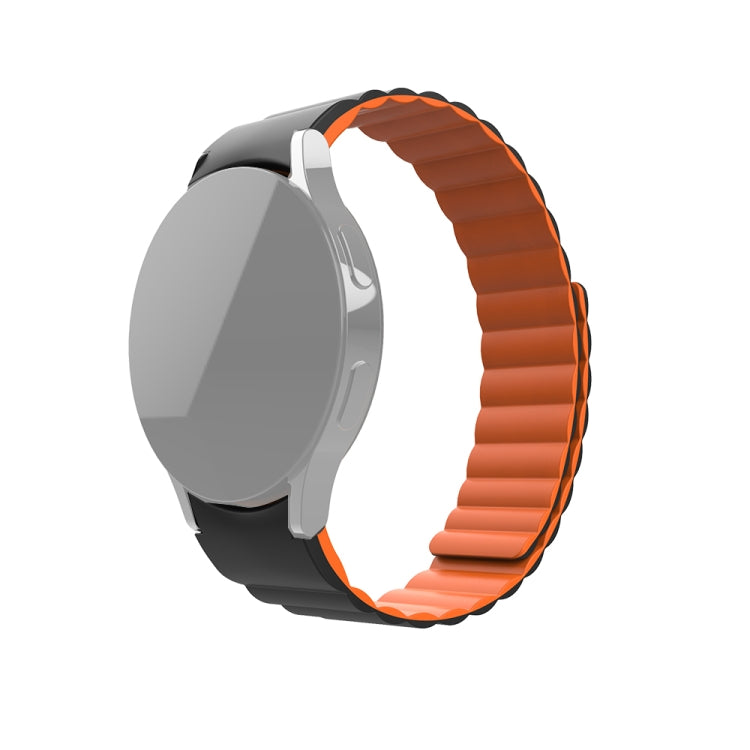 Silikon Magnet-Ersatzarmband für Samsung Galaxy Watch4 40mm / 44mm
