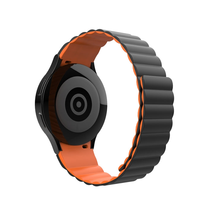 Silikon Magnet-Ersatzarmband für Samsung Galaxy Watch4 40mm / 44mm