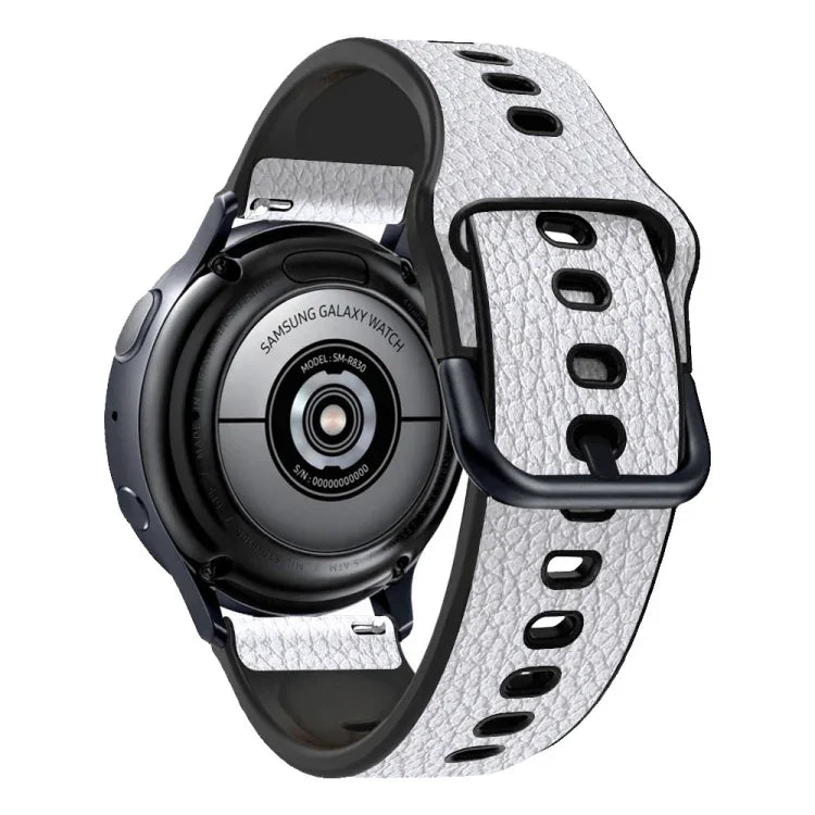 Zweilagiges Ersatzarmband aus Rindsleder, 20 mm, 22 mm