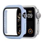 Stoßfeste PC+Hartglas-Schutzhülle mit Kartonverpackung für Apple Watch 44mm (Orange), für Apple Watch Series 6 / 5 / 4 / Watch SE 44mm, für Apple Watch Series 6 & SE & 5 & 4 44mm, für Apple Watch Series 3 & 2 & 1 42mm