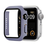 Stoßfeste Schutzhülle aus Polycarbonat und gehärtetem Glas mit Kartonverpackung für Apple Watch 44 mm (Orange), Apple Watch Series 6/5/4/Watch SE 40 mm, Apple Watch Series 3/2/1 38 mm