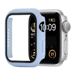 Stoßfeste Schutzhülle aus Polycarbonat und gehärtetem Glas mit Kartonverpackung für Apple Watch 44 mm (Orange), Apple Watch Series 6/5/4/Watch SE 40 mm, Apple Watch Series 3/2/1 38 mm