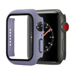 Stoßfeste Schutzhülle aus Polycarbonat und gehärtetem Glas mit Kartonverpackung für Apple Watch 44 mm (Orange), Apple Watch Series 6/5/4/Watch SE 40 mm, Apple Watch Series 3/2/1 38 mm